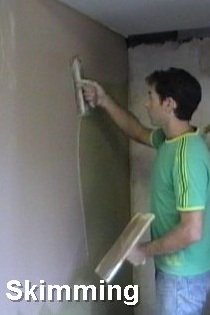 plastering course skimming